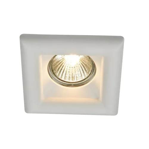 Светильник точечный Gyps DL007-1-01-W Maytoni белый 1 лампа, основание белое в стиле современный  фото 2